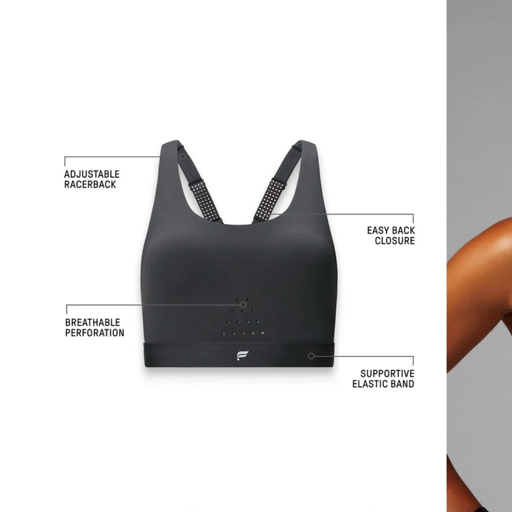 Fabletics Workout Set High Impact Bra Size Medium… - image 4